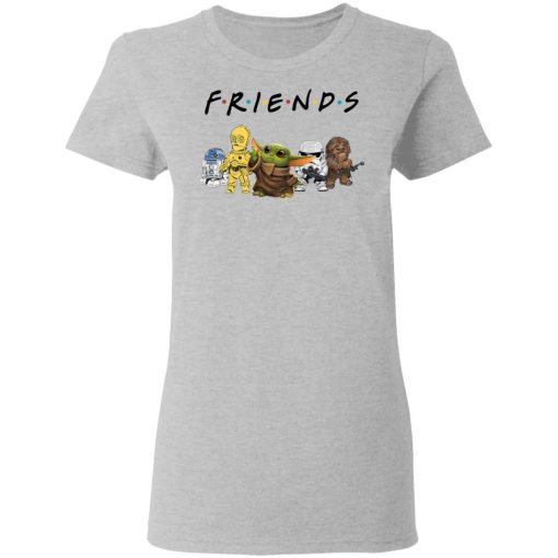 Baby Yoda R2d2 P3po Friends Tv Show Shirt 1.jpg