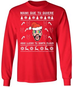 Bad Bunny Aqui Llego Tu Santa Claus Christmas Sweater 1.jpg