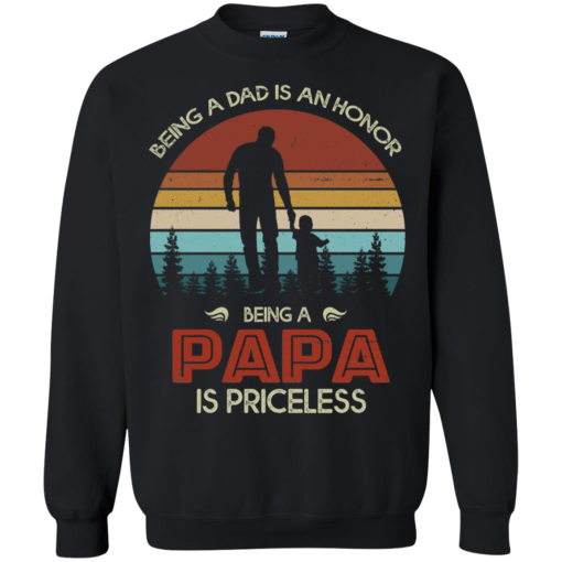Being Dad Is An Honor Being Papa Is Priceless Shirt 5.png