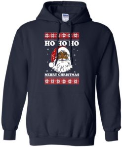 Black Santa Ho Ho Ho Merry Christmas Sweater 2.jpeg