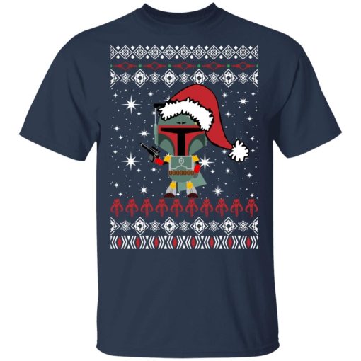 Boba Fett Santa Star Wars Christmas Ugly Sweater 1.jpg