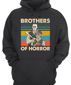 Brothers Of Horror Jason Voorhees And Freddy Krueger Shirt.png