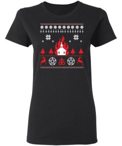 Burning Church Christmas Sweatshirt 1.jpg