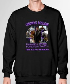 Chadwick Boseman 1976 2020 Wakanda Forever Thanks For The Memories Shirt 1.jpg