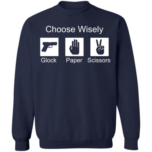 Choose Wisely Glock Paper Scissors Shirt 4.jpg