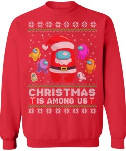 Christmas Is Among Us Sweatshirt 3.jpg