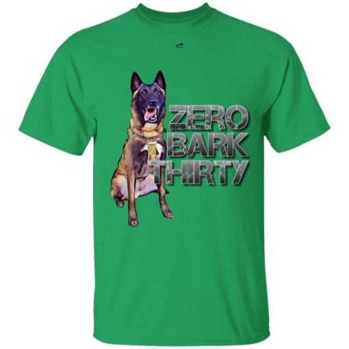 Conan Military Hero Dog Zero Bark Thirty Shirt.jpg