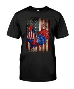Dad Chicken Happy Independence Day American Shirt.jpg