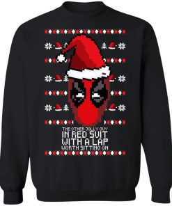 Deadpool The Other Jolly Guy In Red Suit With A Lap Christmas Sweater.jpg