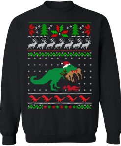 Dinosaur Ugly Christmas sweater Shirt