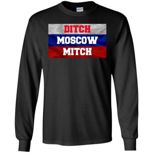 Ditch Moscow Mitch Shirt Mcconnell Russia Flag Shirt 1.jpg