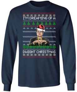 Dwight Schrute Im Dreaming Of A Dwight Christmas Shirt.jpg