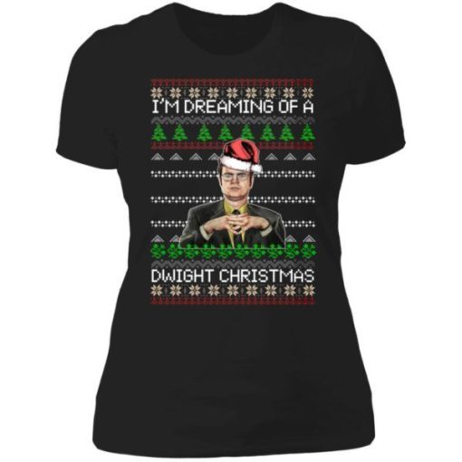 Dwight Schrute Im Dreaming Of A Dwight Christmas Shirt 3.jpg