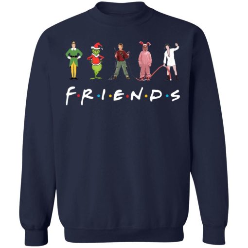 Elf Grinch Clark Griswold Kevin Christmas Friends Shirt 5.jpg