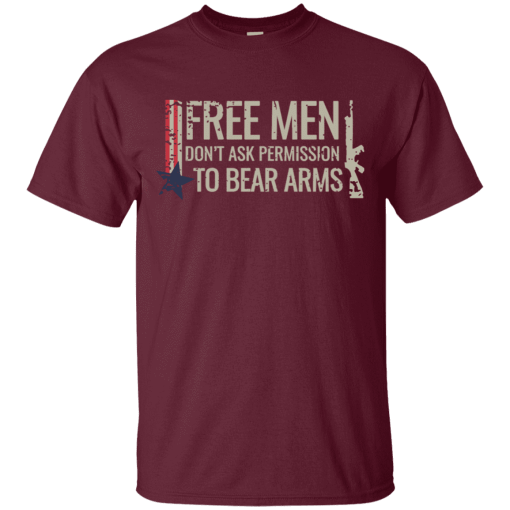 Free Men Dont Ask To Bear Arms Shirt 4.png
