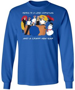Friends Heres To A Lousy Christmas And A Crappy New Year Sweatshirt 3.jpg