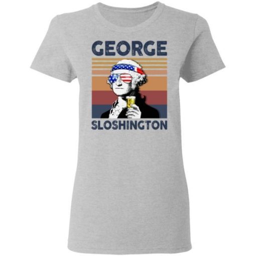 George Sloshington Us Drinking 4th Of July Vintage Shirt 1.jpg