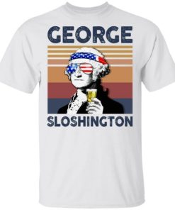 George Sloshington Us Drinking 4th Of July Vintage Shirt.jpg