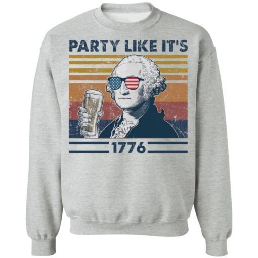 George Washington Party Like Its 1776 Shirt 4.jpg