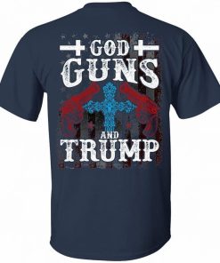 God Guns And Trump 2020 Pride American Flag 2nd Amendment Shirt 1.jpg