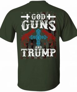 God Guns And Trump 2020 Pride American Flag 2nd Amendment Shirt 2.jpg
