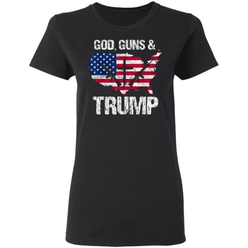 God Guns And Trump 2020 Pride Usa Flag 2nd Amendment Shirt 1.jpg