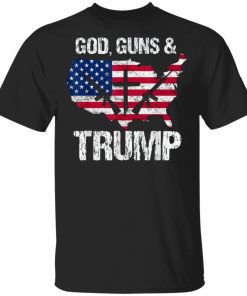 God Guns And Trump 2020 Pride Usa Flag 2nd Amendment Shirt.jpg