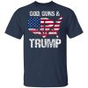 God Guns and Trump 2020 Pride USA Flag 2nd Amendment Shirt