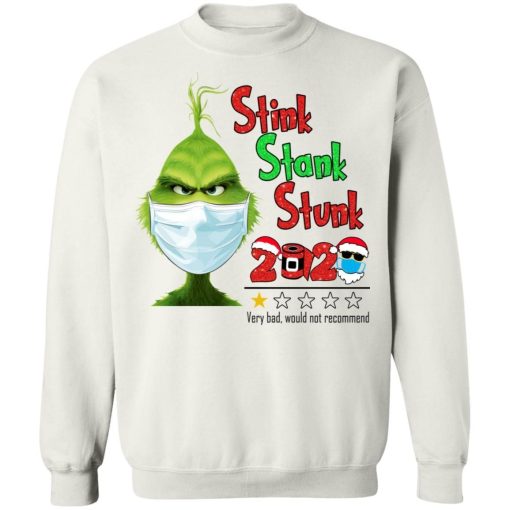 Grinch 2020 Stink Stank Stunk Shirt