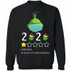 Grinch 2020 Very Bad Would Not Recommend Christmas Tshirt.jpg
