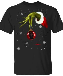 Grinch Hand Holding Michael Myers Christmas Shirt.jpg