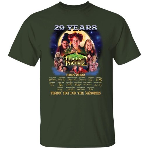 Hocus Pocus 29 Years Anniversary Memories Halloween Shirt 2.jpg
