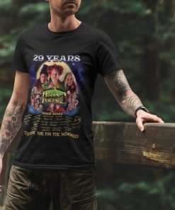 Hocus Pocus 29 Years Anniversary Memories Halloween Shirt.jpg