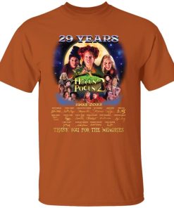 Hocus Pocus 29 Years Anniversary Memories Halloween Shirt 3.jpg