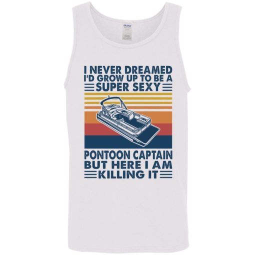 I Never Dream Pontoon Boat Captain Shirt 2.jpg