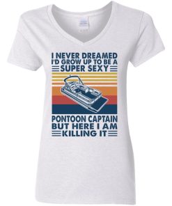I Never Dream Pontoon Boat Captain Shirt 3.jpg