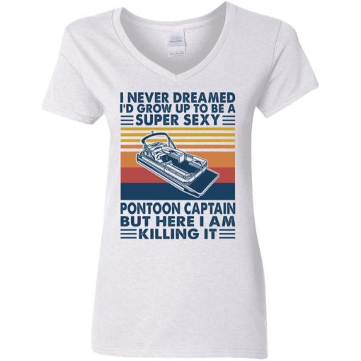 I Never Dream Pontoon Boat Captain Shirt 3.jpg