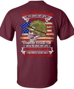 I Was Once Willing To Give My Life For What This Country Stood For Skull Us Veteran Shirt 2.jpg