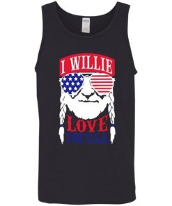 I Willie Love The Usa Flag Shirt 2.jpg