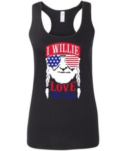 I Willie Love The Usa Flag Shirt 3.jpg