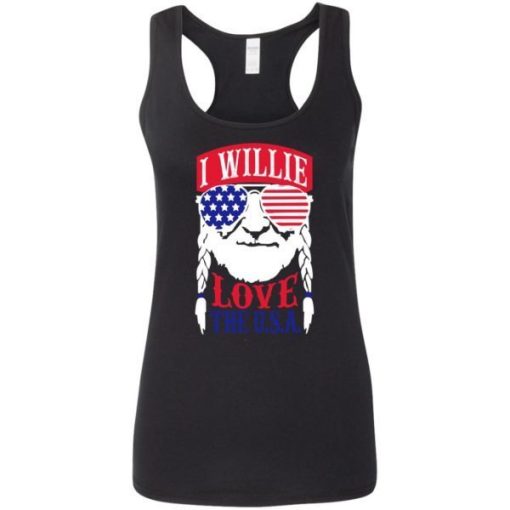 I Willie Love The Usa Flag Shirt 3.jpg