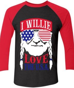 I Willie Love The Usa Flag Shirt 4.jpg