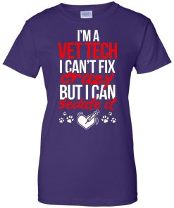 Im A Vet Tech I Cant Fix Crazy But I Can Sedate It Shirt 1.jpeg