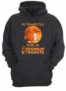 My Broomstick Runs On Dunkin Donuts Halloween 1