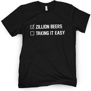 Zillion Beers Checklist Taking It Easy 2