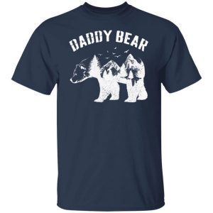 Daddy Bear Best Dad Tshirt Fathers Day Father Pop Gifts Men 3
