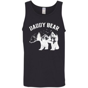 Daddy Bear Best Dad Tshirt Fathers Day Father Pop Gifts Men 4