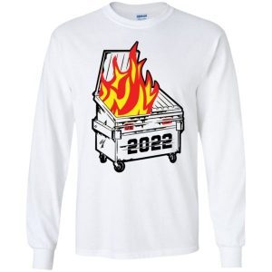 2022 Dumpster Fire Christmas Sweatshirt 4