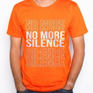 No More Silence End Gun Violence 2 Sided Front and Back - Enough #endgunviolence Tee 1