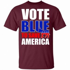 Vote Blue To Save America Democrat Donkey 2